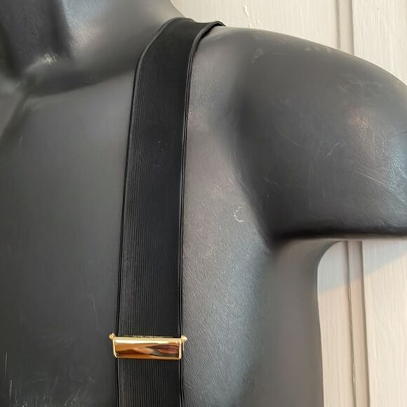 Black & maroon suspenders - Picture 2 of 7